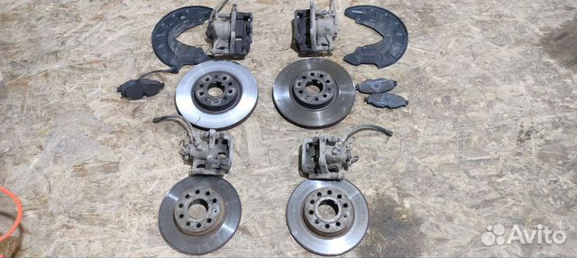 Супорта и диски на шкоду октавия А7 (рест)