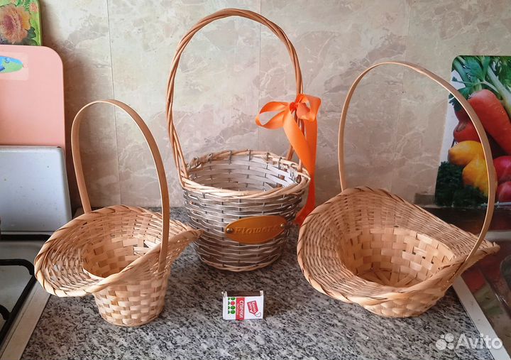 Плетеные корзинки