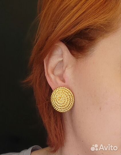 Винтажные клипсы Monet