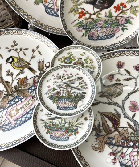 Декоративные тарелки Hutschenreuther Германия