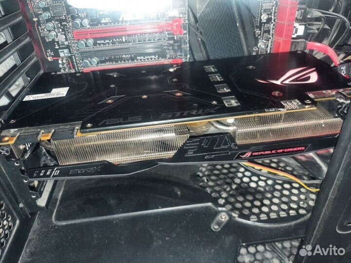 Видеокарта Asus ROG Strix GTX 1070 ti 8 gb