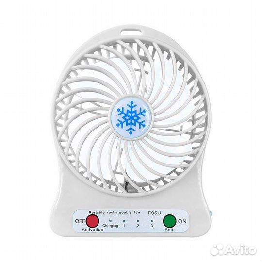 Вентилятор настольный компактный автономный