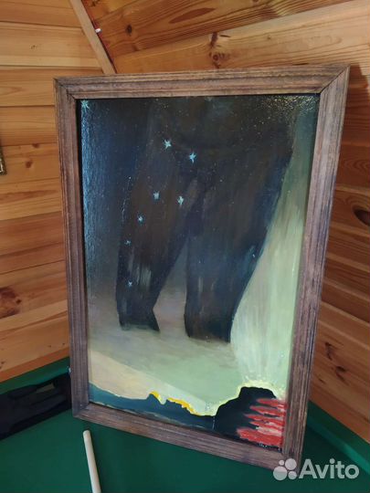 Картина Ню Новиков 70х50 1990 г