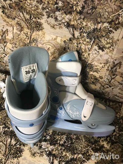 Коньки фигурные детские nordway 30-33 размер