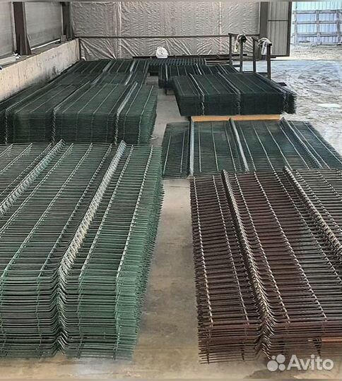 Сетка для забора 3d