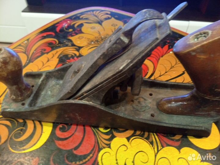 Рубанок ручной старинный СССР,завод Воскова