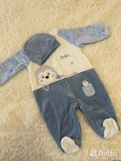 Детские вещи пакетом от 0 до 6 месяца