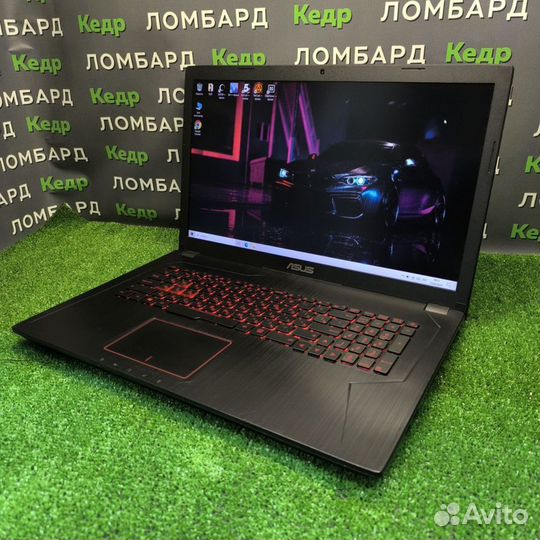 Игровой Asus i7(7th) GTX1050/16Gb/ssd+hhd 17.3 Ful