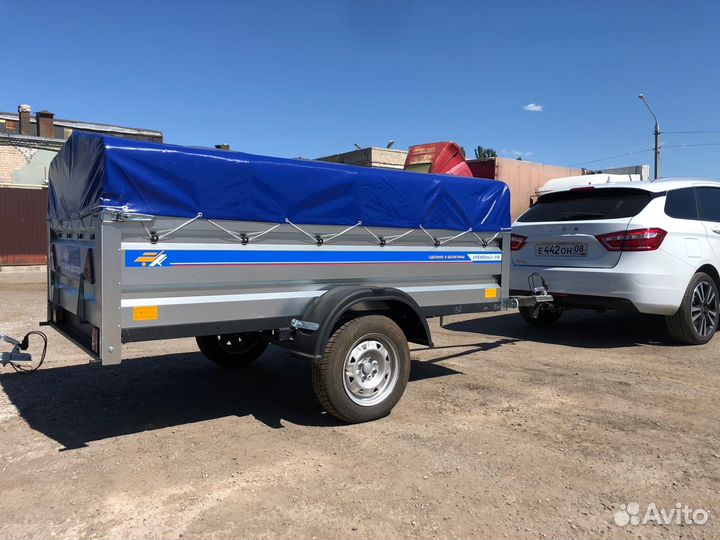 Легковой прицеп Кремень 2,5х1,3x0,5 самосвал