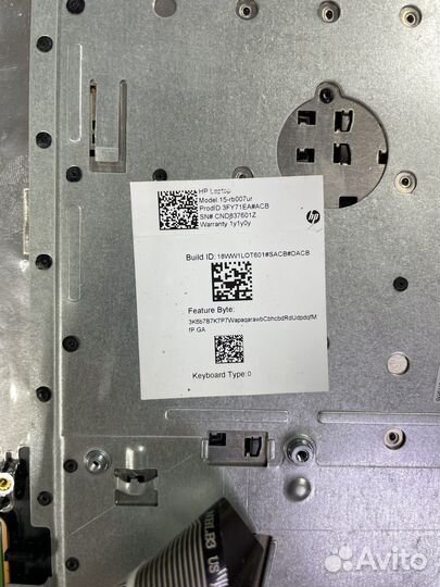 Топкейс для HP 15-bw 15-bs