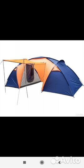Палатка 4 местная с тамбуром