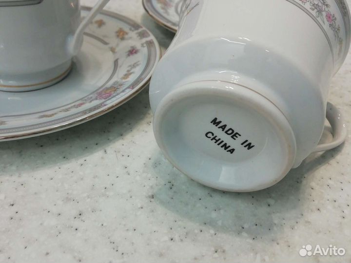 Набор кружек кофейных новый