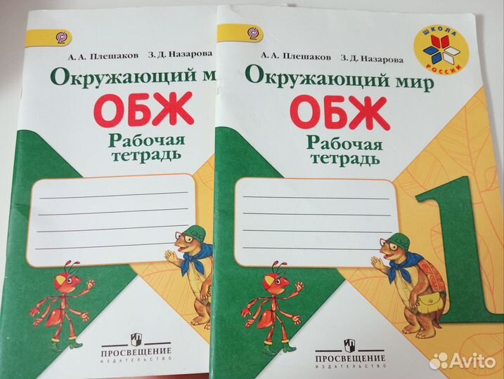 Рабочая тетрадь по окружающему миру 1 класс