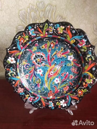 Тарелка декоративная
