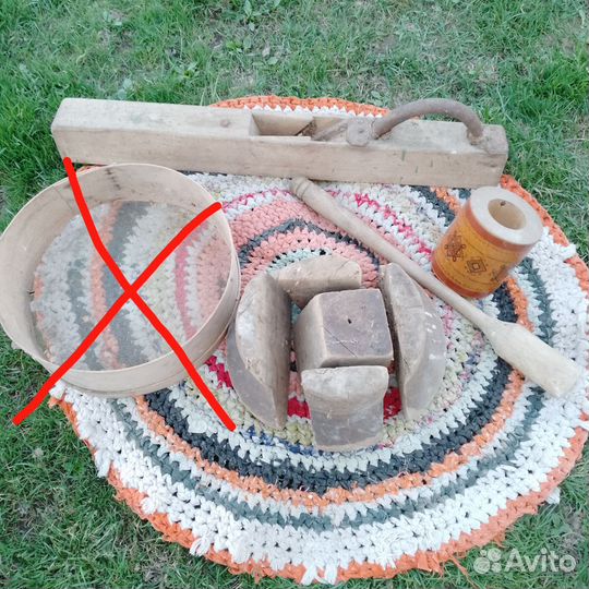 Набор старинных предметов быта