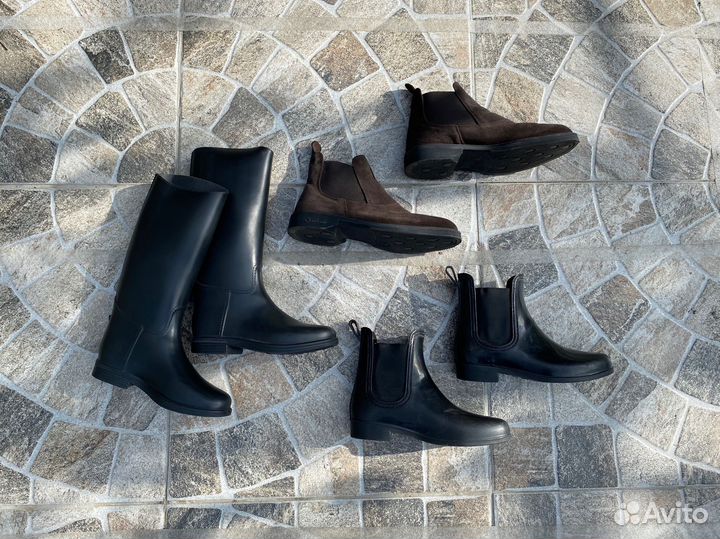 Сапоги и ботинки для верховой езды