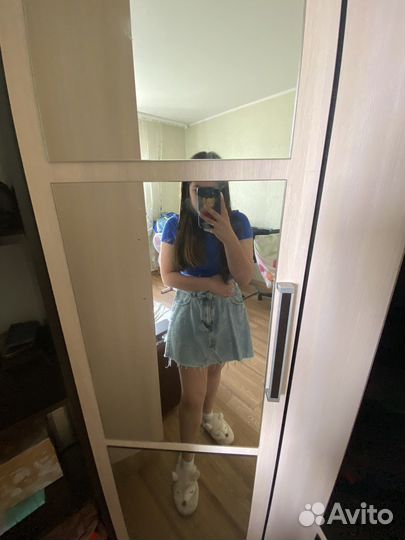 Джинсовая юбка