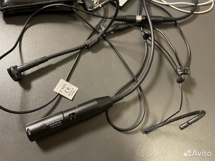 AKG C520L микрофон, + адаптер питания(XLR)