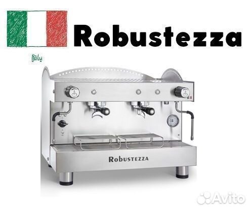 Кофемашина Robustezza 2 высокие гр., белая