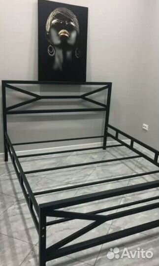 Кровать сварная