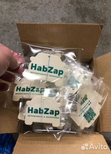 Ваш логотип на ароматизаторах в авто RMT-1420