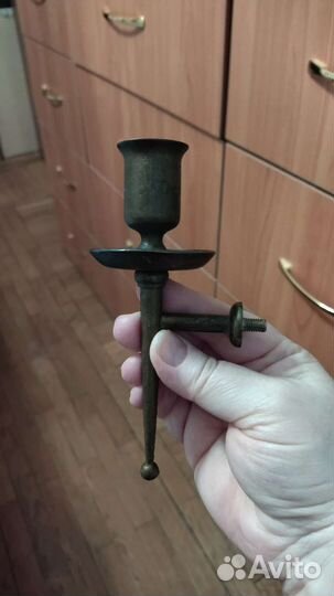 Подсвечник бронза