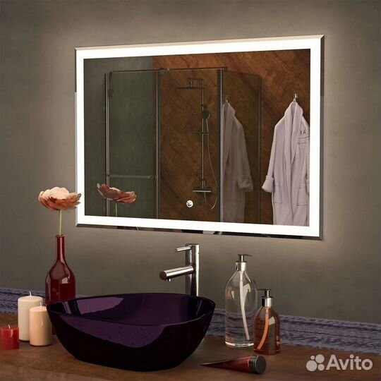 Зеркало mixline Минио 800*700 545275 Хром