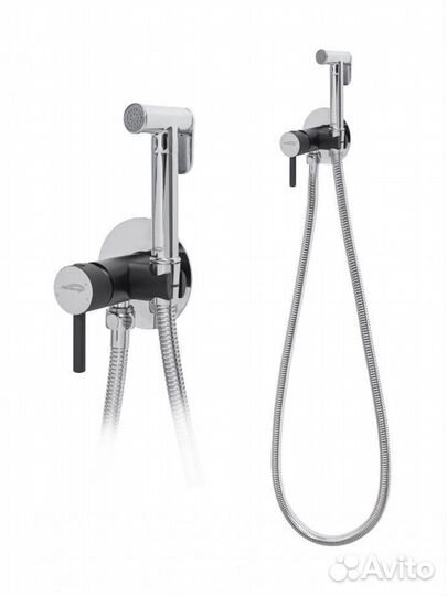 Гигиенический душ Hansberge nordic H3099 Черный/хр