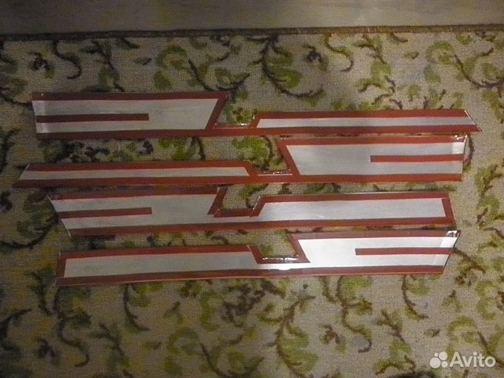 Внутренние накладки дверей Toyota Prado 150