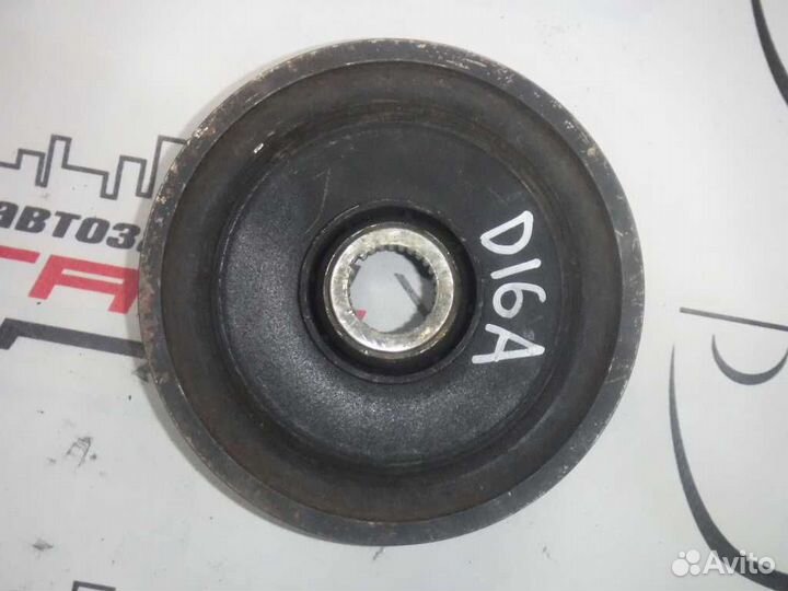 Шкив коленвала honda isuzu D16A ZC civic civic fer