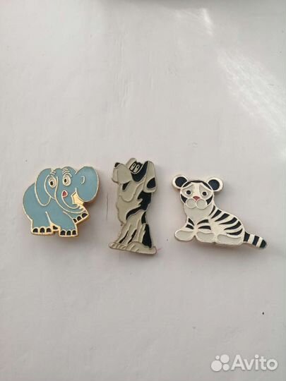 Значки животные