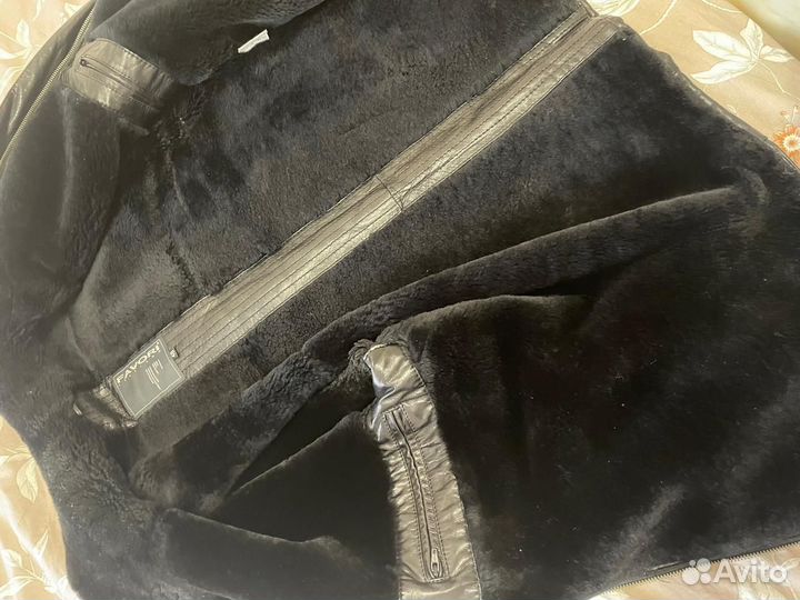 Зимняя кожаная куртка Favori