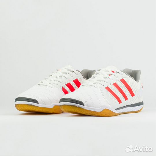 Футзалки Adidas Top Sala IC White Orange Str