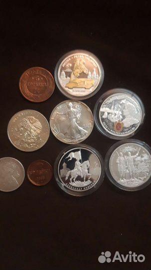 Серебряные монеты россии
