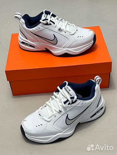 Nike Air Monarch 4 White Navy