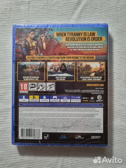 Far Cry 6 ps4/ps5 диск