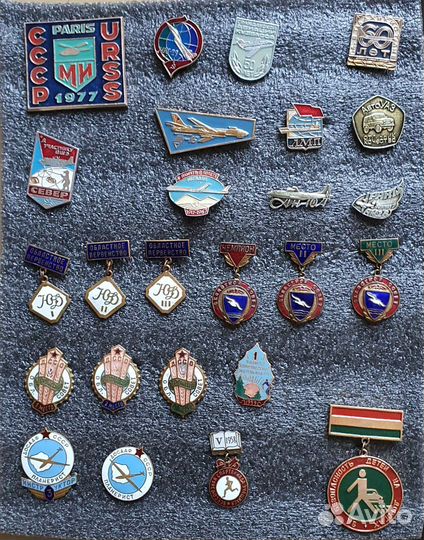 Значки редкие тяжелые СССР