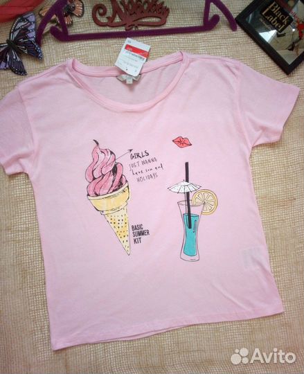 Футболка женская 42 48 новая Германия