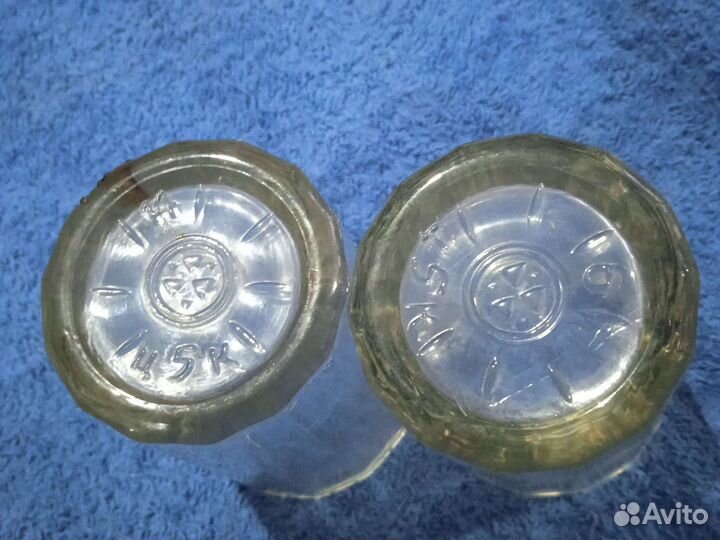 Стаканчики граненые СССР набор из 8шт