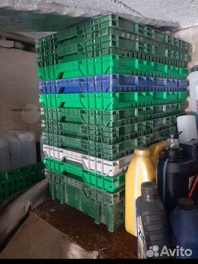 Пластиковые ящики бу