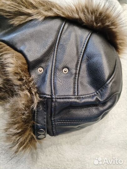 Шапка ушанка мужская