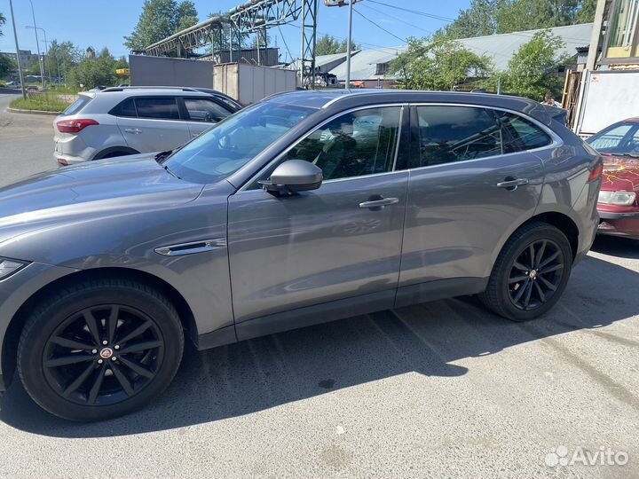 Jaguar F-Pace 2.0 AT, 2018, 160 000 км