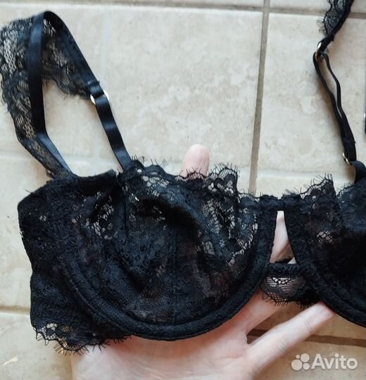 Бюстгальтер hm кружевной 75а