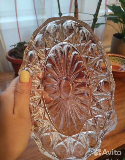 Хрусталь/салатник СССР