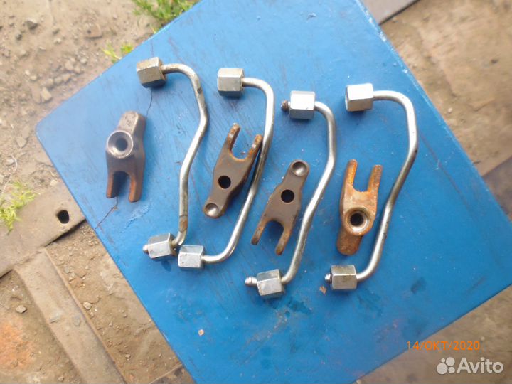 Хендай санта фе 2.2.т.д.197л.с. трубки фарсунок