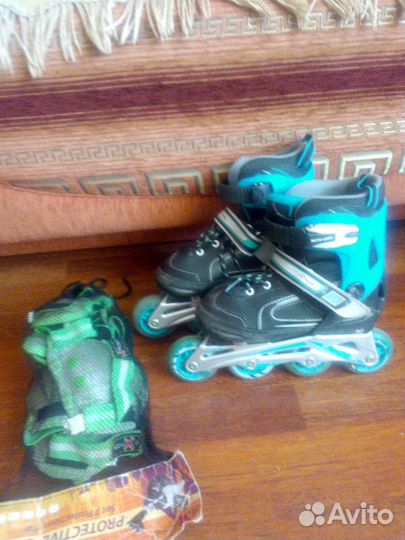 Роликовые коньки раздвижные