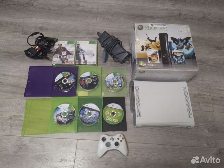 Xbox 360 с играми