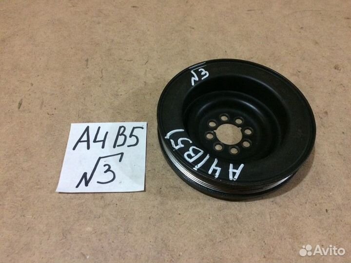 Шкив коленвала Audi A4 B5 2.6 Quattro 078105255F