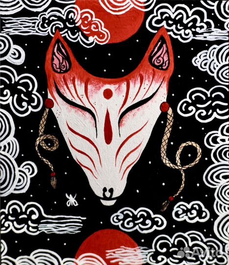 Картина акрилом 