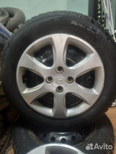 Колёса р15 зимние на solaris